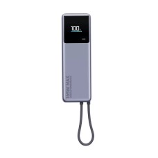 Xiaomi PB1165M 10000mAh Gray 165W Power Bank with Digital Display (Integrated Cable)